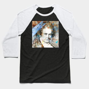 Beethoven Composer Musician Portrait Baseball T-Shirt